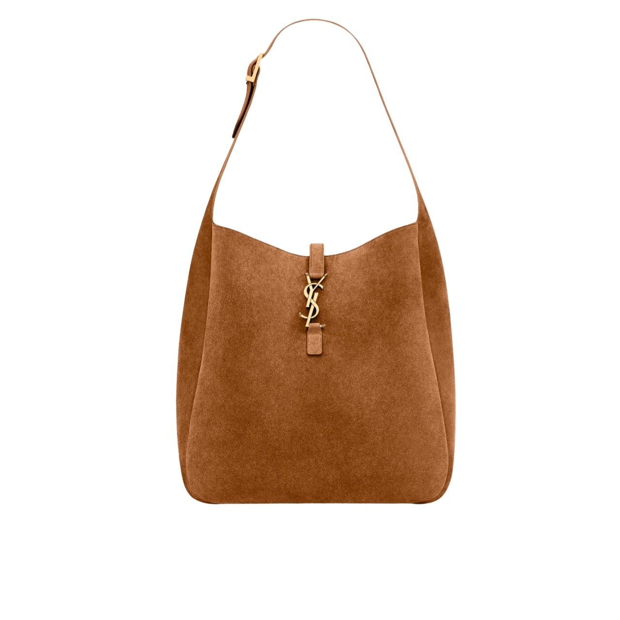 vel-19 Saint Laurent Le 5 À 7 Supple In Suede Golden Brown 24Cm - Image 1