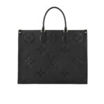 Louis Vuitton Onthego GM Monogram Empreinte Black 41Cm M44925