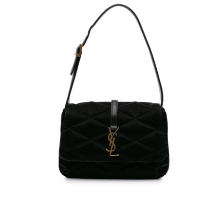 Saint Laurent Le 5 À 7 Hobo Bag Black 27Cm