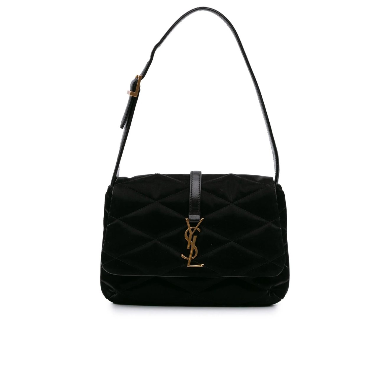 vel-22 Saint Laurent Le 5 À 7 Hobo Bag Black 27Cm - Image 1