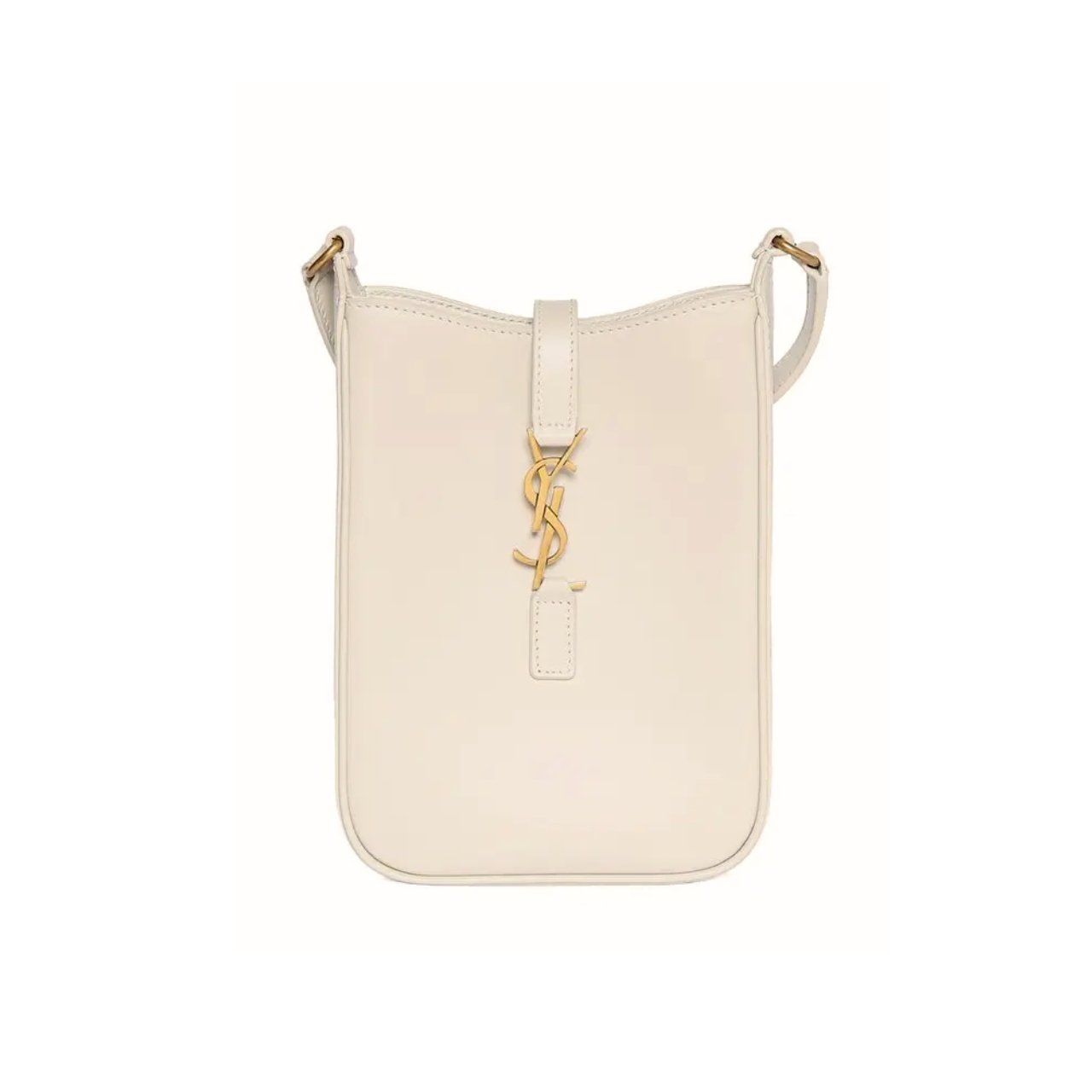 vel-34 Saint Laurent Le 5 A 7 Mini Vertical Bag Cream 18Cm - Image 1