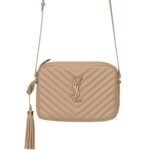 Saint Laurent Lou Camera Bag In Quilted Beige 23Cm 612544DV7072721