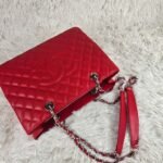 Chanel Grand Shopping Tote Red 33Cm - Image 6